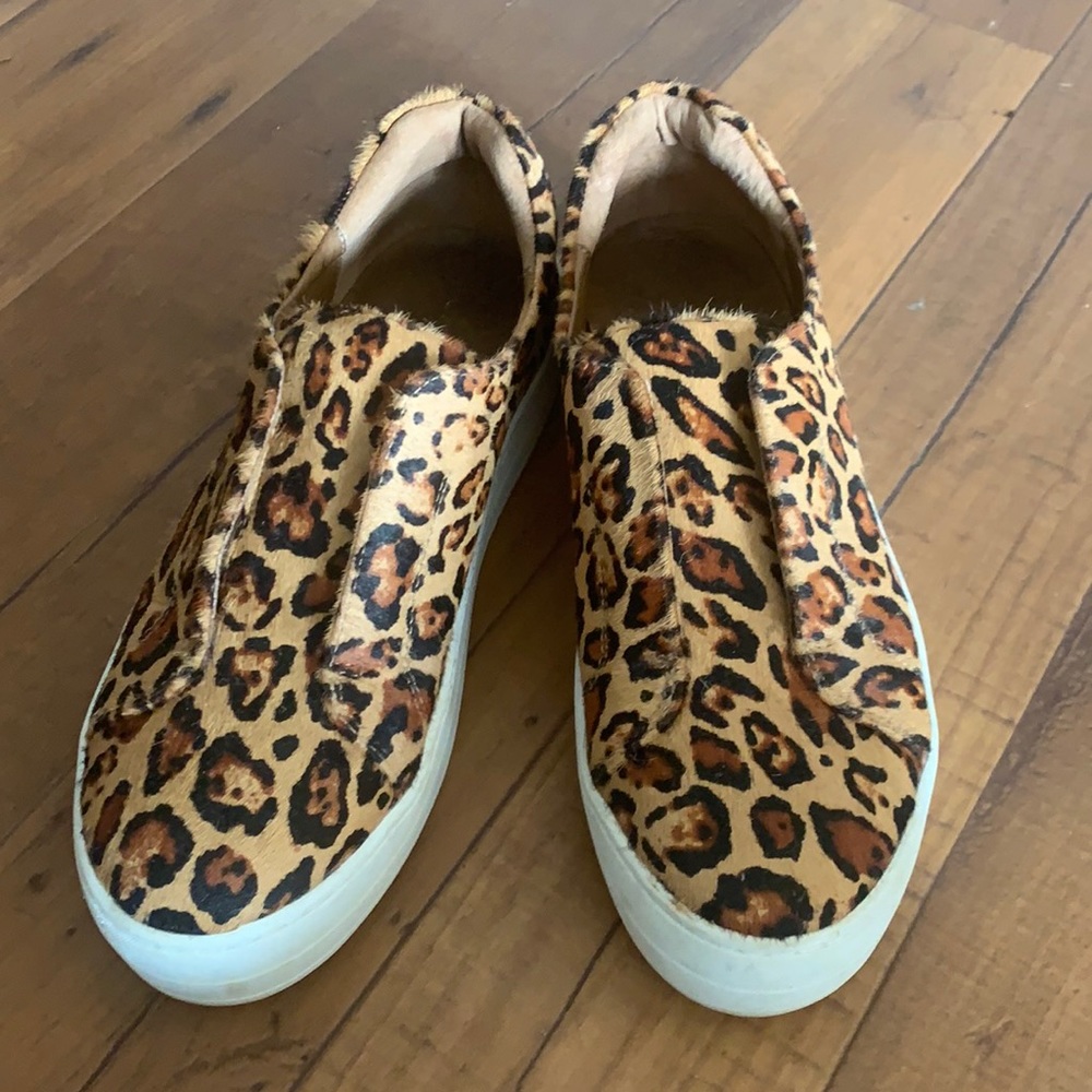 J/Slides Heidi Slip On Leopard Sneaker